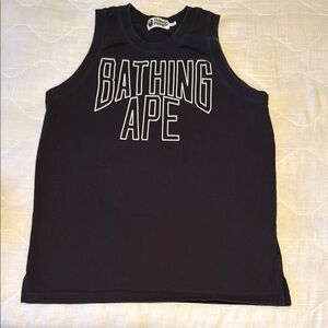 Bape Black Tank Top